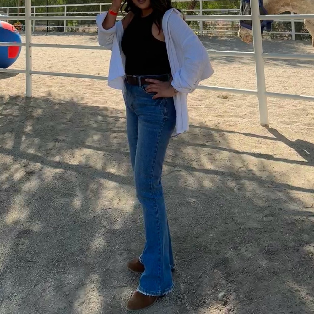 Kensie boot cut jeans